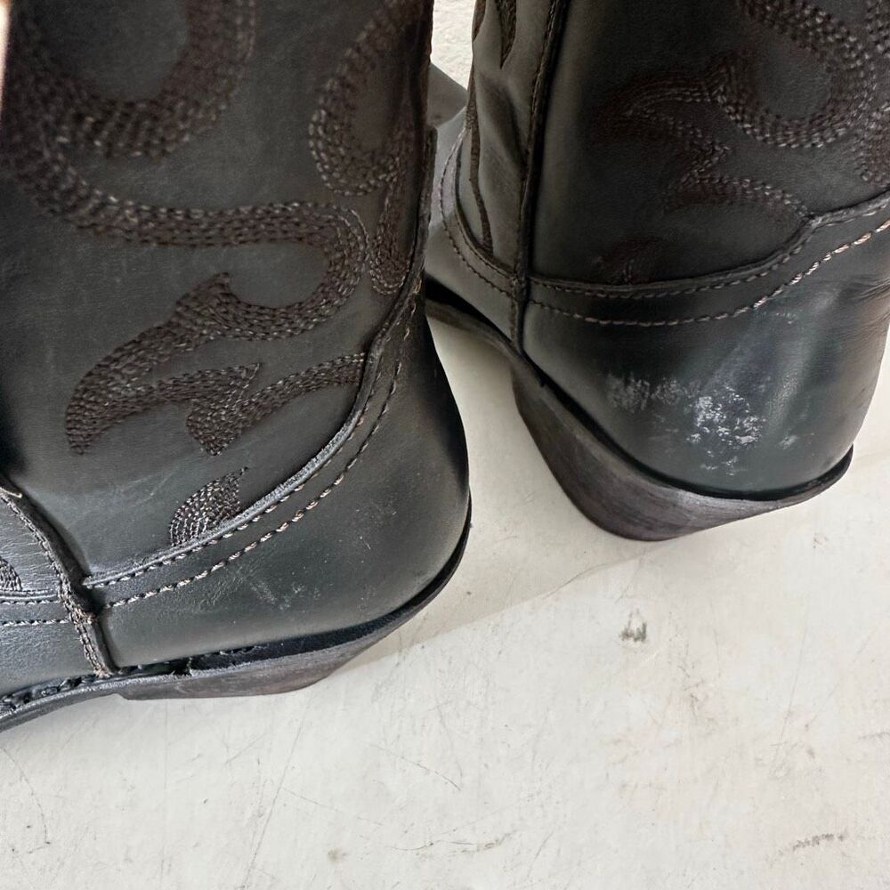 NWT Liberty Black black cowboy boots size 8 - Picture 12 of 14